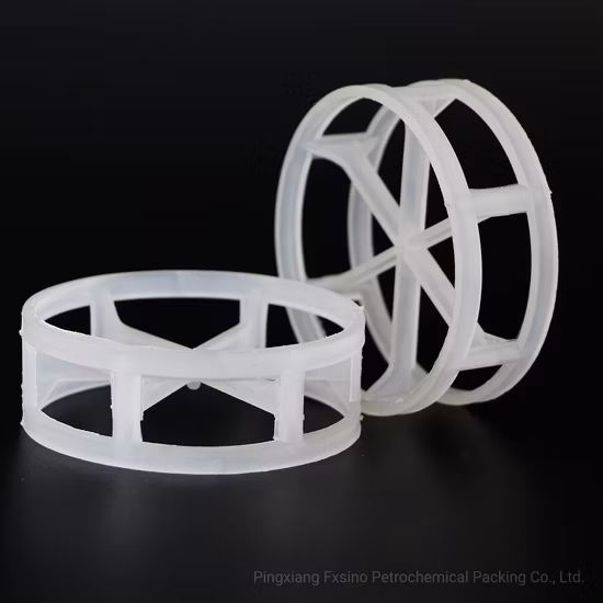 タワーパッキングメディアプラスチックフラットリングランダムパッキング